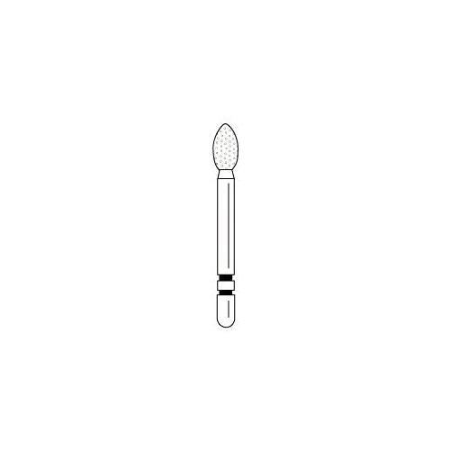 Abrasive Technology 283.4C Two Striper FG Friction Grip Football Coarse Grit Diamond Burs 5/Pk 2015142 Abrasive Technology 283.4C Two Striper FG Friction Grip Football Coarse Grit Diamond Burs 5/Pk 2015142